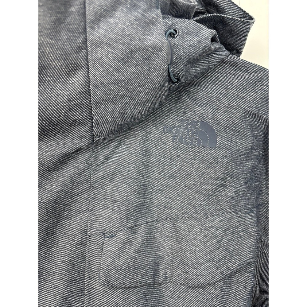 The North Face Helata Triclimate Blue/Gray Winter Jacket (women's large) - Picture 3 of 9